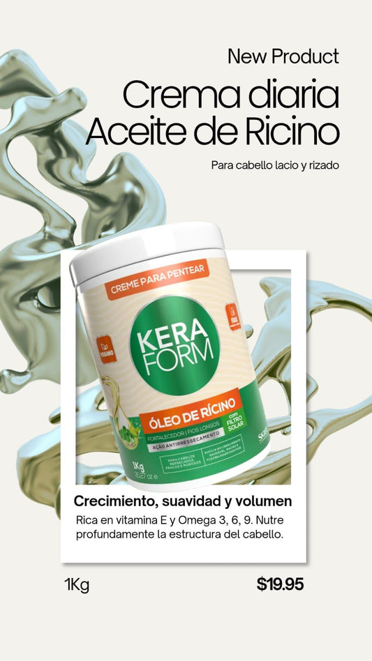 ¡Cómo Cuidar el cabello Rizado con el Oleo de Ricino?