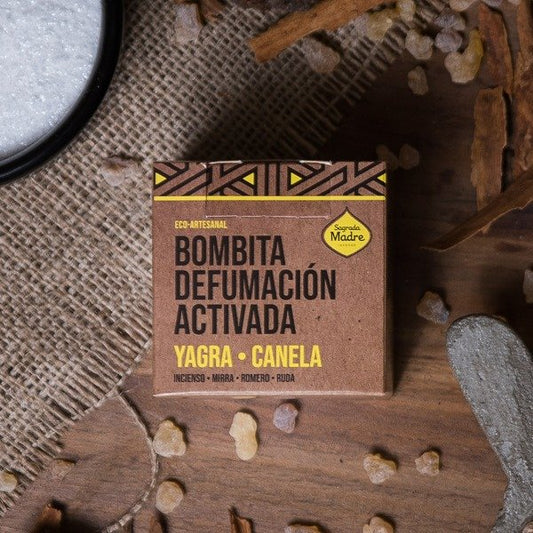 Bombitas Defumación Activada Yagra-Canela x 8