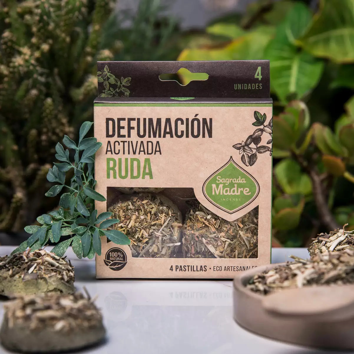 Pastillas Defumación Activada de Ruda