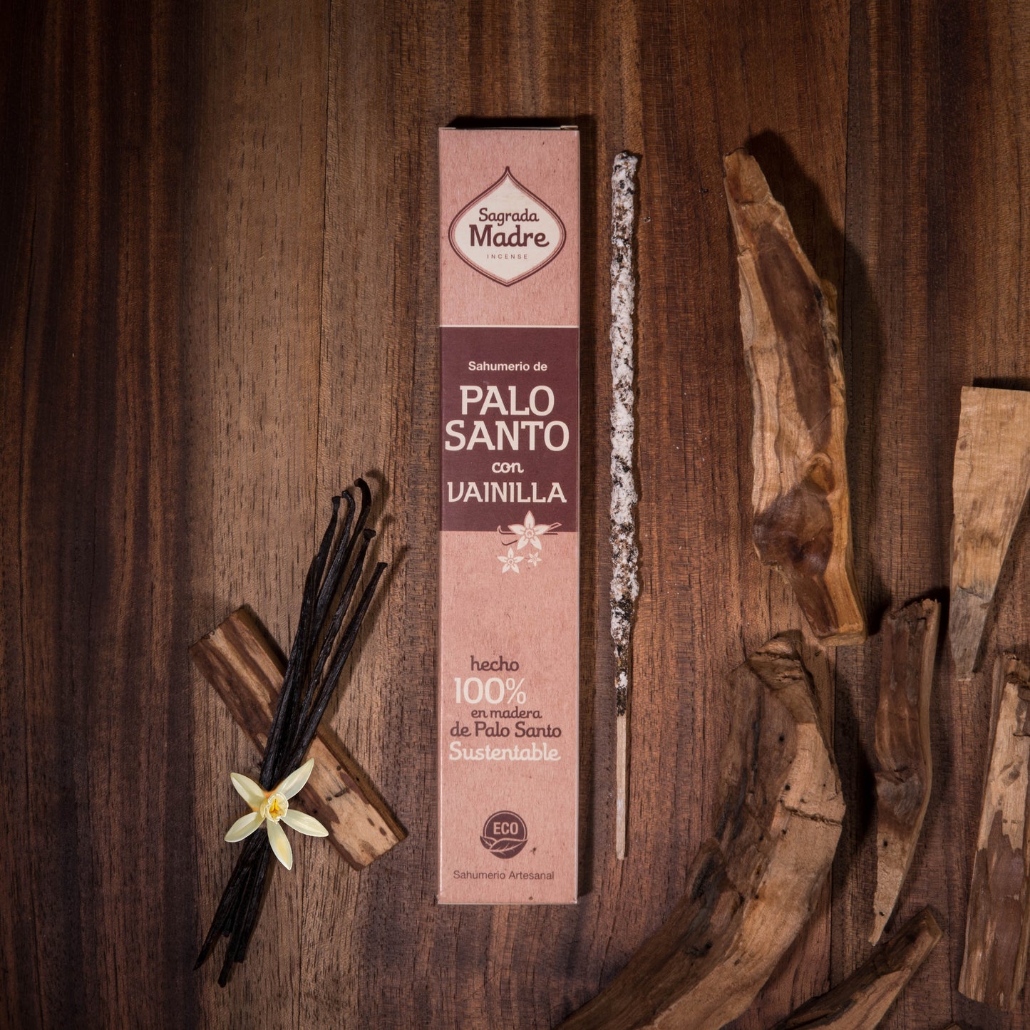 Incienso Palo Santo con Vainilla