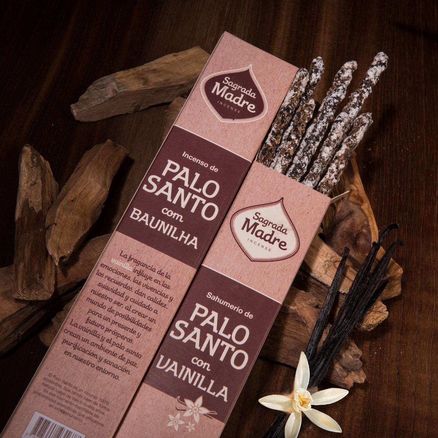 Incienso Palo Santo con Vainilla