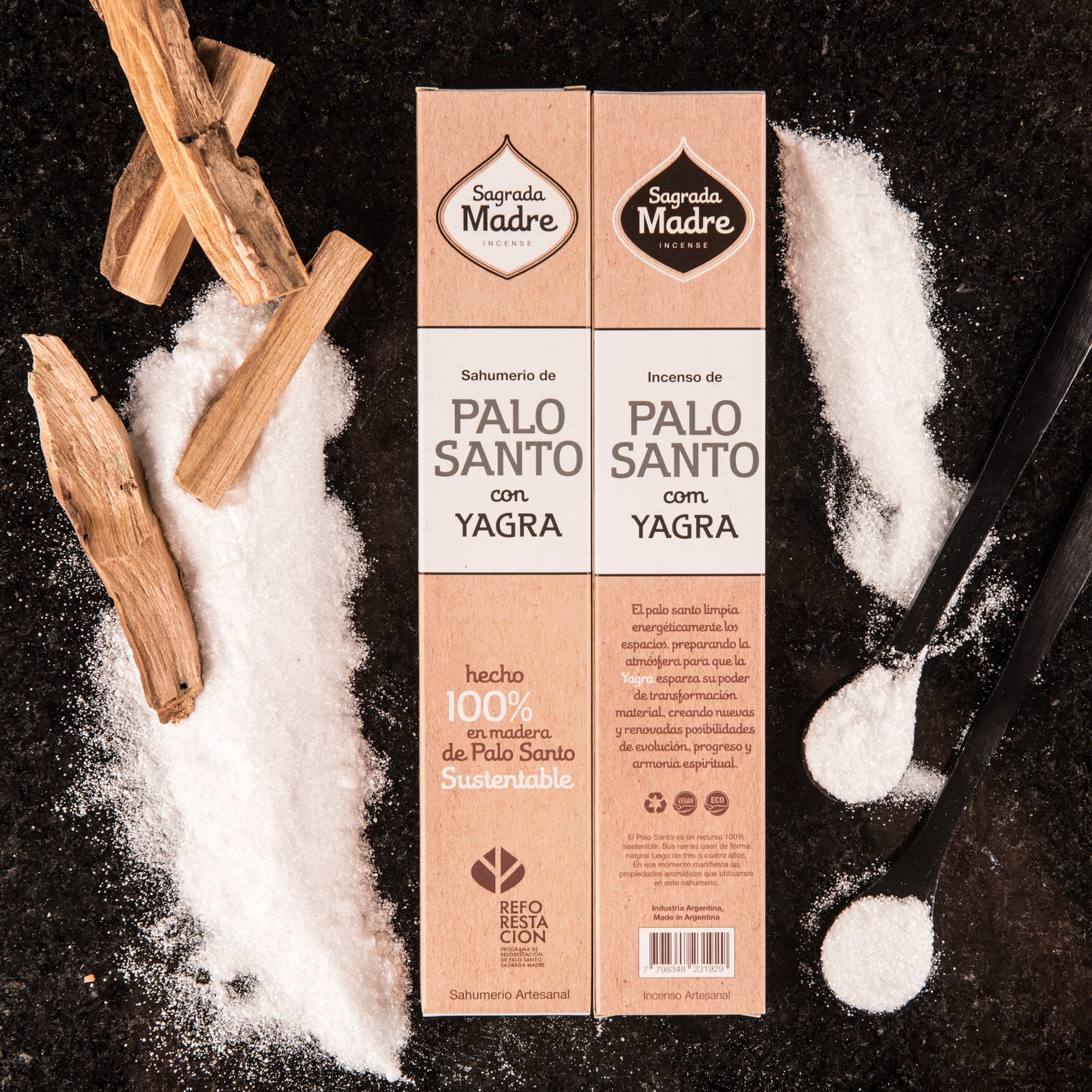 Incienso Palo Santo con Yagra