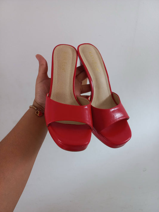 Tacones rojo