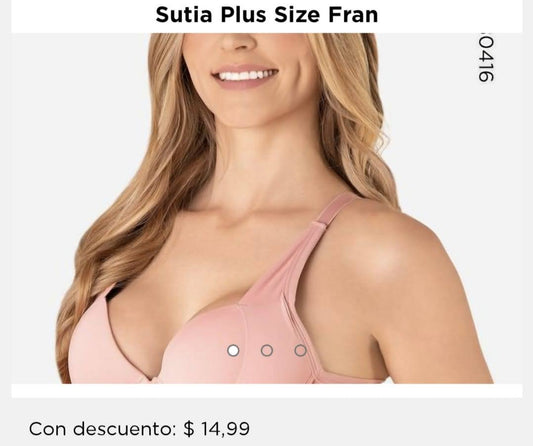 Brasier plus size fran