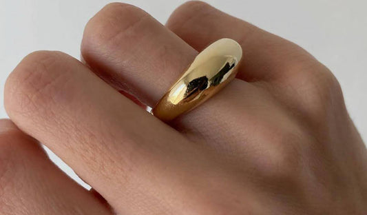 Anillo acero italiano