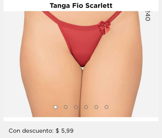 Tanga fio Scarlett