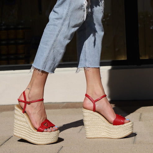 Amy Espadrilles - Red