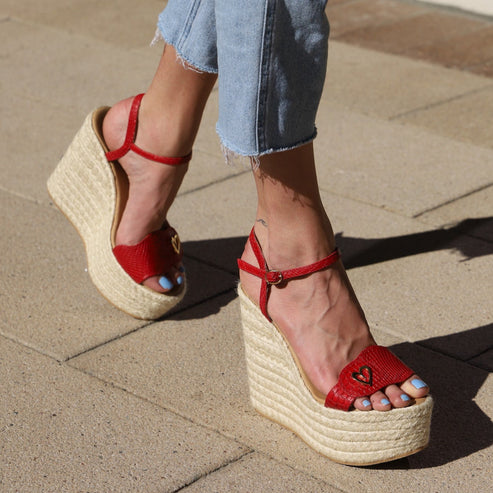 Amy Espadrilles - Red