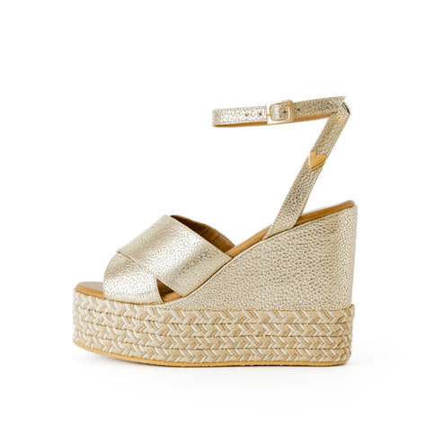 Masha Sandals Gold - Leather