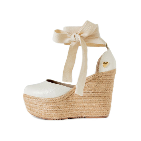 White Espadrilles - Leather (DUAL)