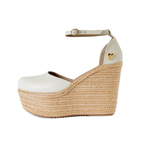 White Espadrilles - Leather (DUAL)