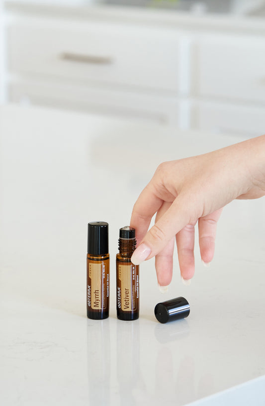 ACEITE VETIVER TOUCH dōTERRA: Mezcla estabilizadora en roll on